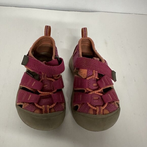 Keen Girls Outdoor Play Sandals Shoes Pink Toddler Size 6 School Hiking Water - Picture 2 of 9